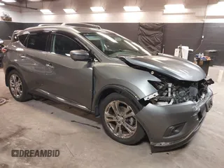 2018 Nissan Murano SV z VIN 5N1AZ2MH2JN129735, wystawiony jako IAAI lot #42392601 z przebiegiem 74 789 mil mil oraz . Historia ofert i sprzedaży dostępna na DreamBid. Obrazek 1.