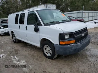 2005 Chevrolet Express Cargo z VIN 1GCFG15X051168059, wystawiony jako Copart lot #88302095 z przebiegiem Nie podano mil oraz Szkoda całkowita • Salvage title. Historia ofert i sprzedaży dostępna na DreamBid. Obrazek 4.
