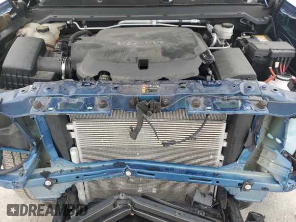 2020 Chevrolet Colorado 2WD Work Truck with VIN 1GCGSBEN5L1196511, listed as a Copart auction lot 59043585 with 25,863 mi miles and Salvage title. Bid and sale history available at DreamBid. Image 11.