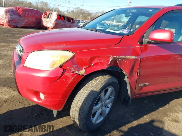 2007 Toyota RAV4 Limited with VIN JTMBK31V076027687, listed as a IAAI auction lot 41592704 with 247,113 mi miles. Bid and sale history available at carsss.com. Image 18.