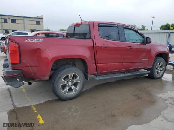 2017 Chevrolet Colorado 2WD Z71 with VIN 1GCGSDEN6H1207633, listed as a Copart auction lot 54233164 with 140,776 mi miles and Salvage Title. Bid and sale history available at carsss.com. Image 3.