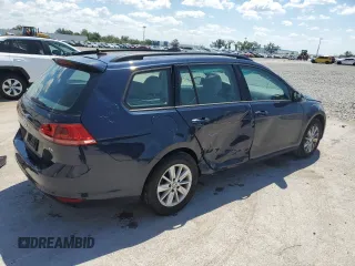 2016 Volkswagen Golf SportWagen TSI S with VIN 3VWC17AU2GM515526, listed as a Copart auction lot 50946595 with 58,058 mi miles and Salvage Title. Bid and sale history available at carsss.com. Image 3.