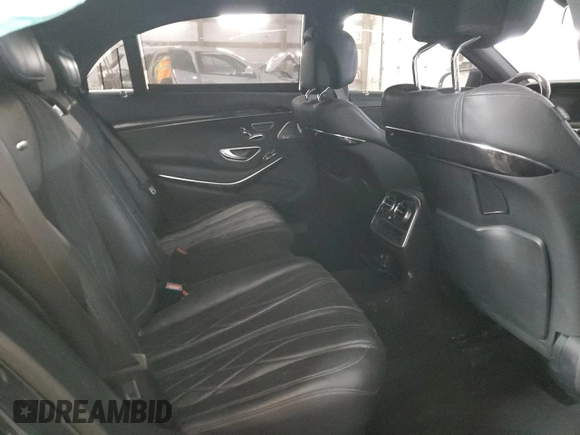 2016 Mercedes-Benz S-Class AMG S 63 with VIN WDDUG7JB5GA218287, listed as a Copart auction lot 44931545 with 0 mi miles and Salvage Title. Bid and sale history available at carsss.com. Image 10.