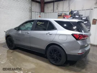 2024 Chevrolet Equinox LS with VIN 3GNAXHEG0RL208827, listed as a Copart auction lot 44701345 with 21,709 mi miles and Salvage Title. Bid and sale history available at carsss.com. Image 2.