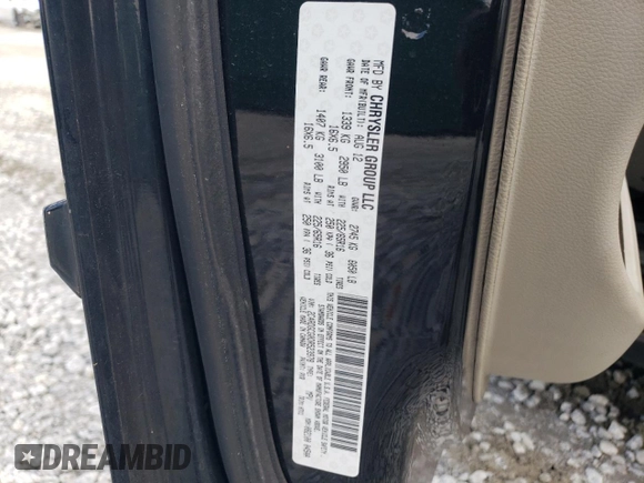 2013 Dodge Grand Caravan SXT with VIN 2C4RDGCG0DR523978, listed as a Copart auction lot 52805515 with 176,515 mi miles and Salvage Title. Bid and sale history available at DreamBid. Image 13.