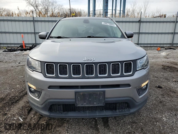 2020 Jeep Compass Latitude with VIN 3C4NJCBB3LT166541, listed as a Copart auction lot 49674605 with 68,849 mi miles and Salvage Title. Bid and sale history available at carsss.com. Image 5.