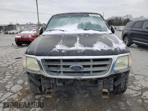 2002 Ford F-150 XL with VIN 1FTRF17W72NA42127, listed as a Copart auction lot 45278395 with 103,866 mi miles and Salvage Title. Bid and sale history available at carsss.com. Image 5.
