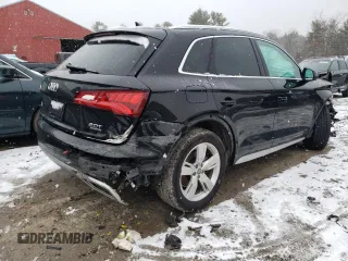 2018 Audi Q5 Premium Plus with VIN WA1BNAFY2J2211505, listed as a Copart auction lot 36286353 with 33,199 mi miles. Bid and sale history available at carsss.com. Image 3.