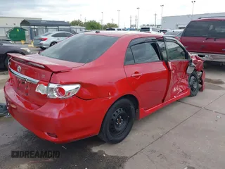 2013 Toyota Corolla L with VIN 5YFBU4EE8DP218935, listed as a IAAI auction lot 41881248 with 120,210 mi miles. Bid and sale history available at carsss.com. Image 4.