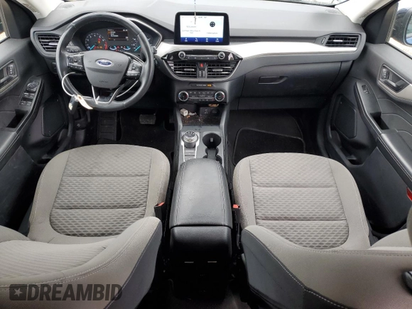 2022 Ford Escape SE with VIN 1FMCU9G68NUB21886, listed as a Copart auction lot 57809415 with 76,186 mi miles and Salvage title. Bid and sale history available at DreamBid. Image 8.
