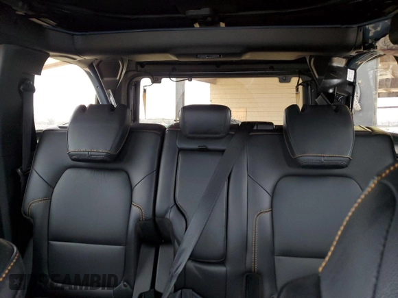 2023 Ford Bronco with VIN 1FMEE5DH6PLC15360, listed as a Copart auction lot 87738305 with 3,389 mi miles and Salvage Title. Bid and sale history available at DreamBid. Image 10.