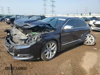 2014 Chevrolet Impala LTZ with VIN 2G1155S34E9162049, listed as a Copart auction lot 59260125 with 79,630 mi miles and Salvage title. Bid and sale history available at DreamBid. Image 1.