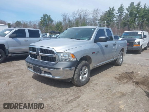 2015 Ram 1500 Tradesman with VIN 1C6RR6FM6FS500369, listed as a IAAI auction lot 42067303 with 110,122 mi miles and . Bid and sale history available at DreamBid. Image 2.