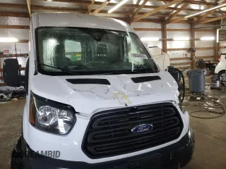2015 Ford Transit Cargo with VIN 1FTNR1CM5FKA52415, listed as a Copart auction lot 89204035 with 169,656 mi miles and Salvage Title. Bid and sale history available at carsss.com. Image 5.
