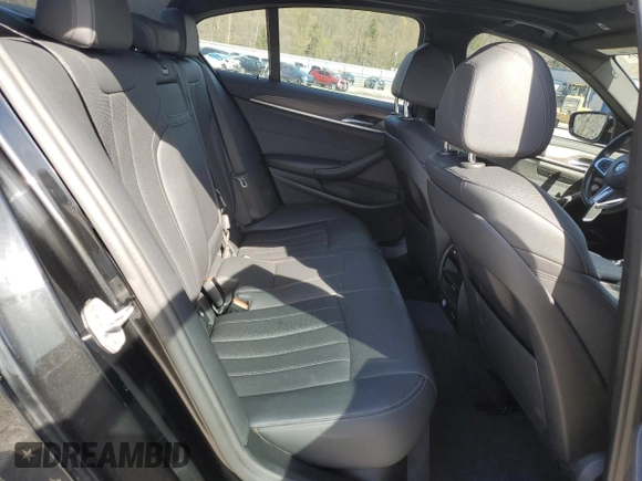 2021 BMW 5 Series 540i with VIN WBA53BJ03MCF79416, listed as a Copart auction lot 54377595 with 59,255 mi miles and Salvage title. Bid and sale history available at DreamBid. Image 10.