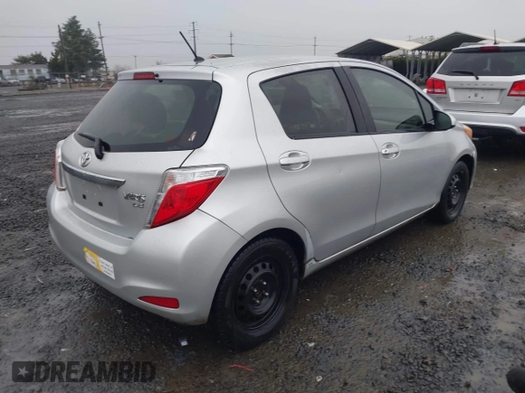 2013 Toyota Yaris L with VIN JTDKTUD32DD553842, listed as a IAAI auction lot 41231910 with 155,158 mi miles. Bid and sale history available at carsss.com. Image 4.