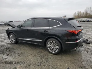 2022 Acura MDX w/Advance Package with VIN 5J8YE1H85NL044927, listed as a Copart auction lot 78668824 with 24,424 mi miles and Salvage Title. Bid and sale history available at carsss.com. Image 2.