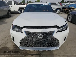2023 Lexus IS with VIN JTHCA1D22P5123953, listed as a Copart auction lot 54215025 with 11,501 mi miles and Salvage Title. Bid and sale history available at carsss.com. Image 5.