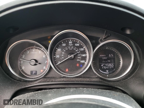 2014 Mazda CX-5 Sport with VIN JM3KE2BE9E0372370, listed as a Copart auction lot 58980165 with 175,477 mi miles and Salvage title. Bid and sale history available at DreamBid. Image 9.