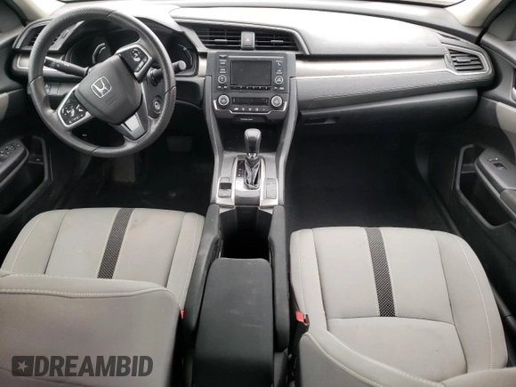 2019 Honda Civic LX with VIN 19XFC2F6XKE004169, listed as a Copart auction lot 83847414 with 65,517 mi miles and Salvage Title. Bid and sale history available at DreamBid. Image 8.