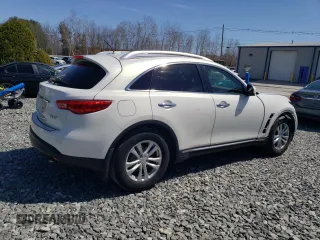 2013 Infiniti FX with VIN JN8CS1MWXDM170705, listed as a Copart auction lot 52677935 with 190,439 mi miles and Clean Title. Bid and sale history available at carsss.com. Image 3.