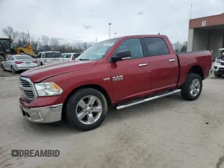 2015 Ram 1500 Big Horn with VIN 1C6RR7LT1FS744710, listed as a Copart auction lot 51975565 with 48,538 mi miles and Clean title. Bid and sale history available at DreamBid. Image 1.