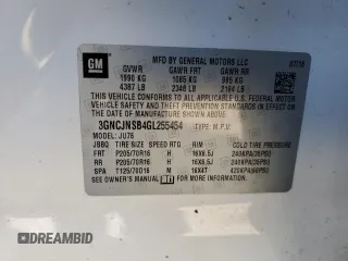 2016 Chevrolet Trax LS with VIN 3GNCJNSB4GL255454, listed as a Copart auction lot 83700934 with 67,092 mi miles and Salvage Title. Bid and sale history available at carsss.com. Image 14.