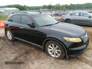 2006 Infiniti FX z VIN JNRAS08W86X209378, wystawiony jako IAAI lot #42385005 z przebiegiem 240 285 mil mil oraz . Historia ofert i sprzedaży dostępna na DreamBid. Obrazek 1.