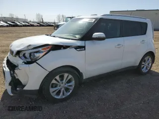 2016 Kia Soul + with VIN KNDJP3A56G7397615, listed as a Copart auction lot 55811005 with 139,576 mi miles and Salvage Title. Bid and sale history available at DreamBid. Image 1.