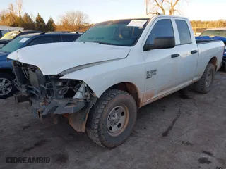 2019 Ram 1500 Classic Express with VIN 1C6RR7FGXKS614045, listed as a IAAI auction lot 41258240 with 91,808 mi miles. Bid and sale history available at carsss.com. Image 18.