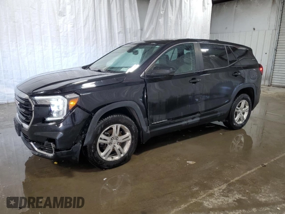 2022 GMC Terrain SLE with VIN 3GKALTEV5NL178437, listed as a Copart auction lot 61386135 with 175,833 mi miles and Clean title. Bid and sale history available at DreamBid. Image 1.