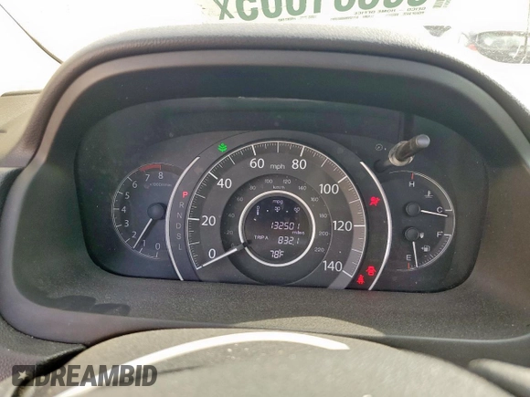 2015 Honda CR-V EX with VIN 5J6RM3H58FL022813, listed as a Copart auction lot 50581005 with 132,501 mi miles and Salvage Title. Bid and sale history available at carsss.com. Image 9.