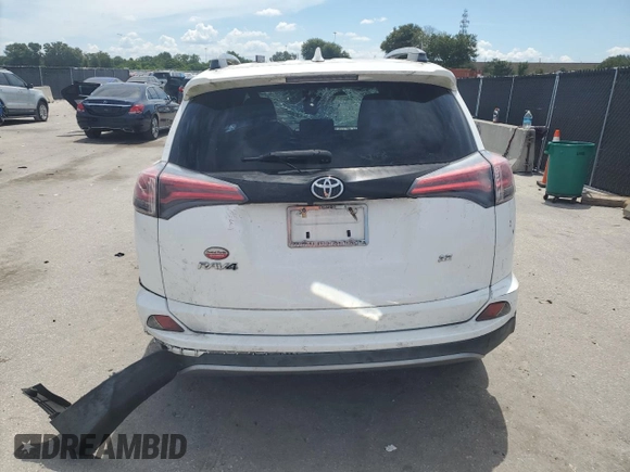 2017 Toyota RAV4 SE with VIN 2T3NFREV2HW341033, listed as a Copart auction lot 62550325 with 75,867 mi miles and Salvage title. Bid and sale history available at DreamBid. Image 6.