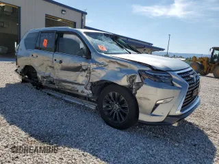 2023 Lexus GX with VIN JTJAM7BX0P5369155, listed as a Copart auction lot 71053914 with 0 mi miles and Salvage Title. Bid and sale history available at carsss.com. Image 4.