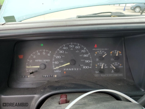 1997 Chevrolet C/K 2500 with VIN 1GCGK29R7VE272562, listed as a Copart auction lot 81950544 with 149,179 mi miles and Salvage Title. Bid and sale history available at carsss.com. Image 9.
