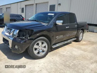 2010 Nissan Titan SE with VIN 1N6BA0ED9AN317651, listed as a Copart auction lot 57830565 with 278,622 mi miles and Salvage title. Bid and sale history available at DreamBid. Image 1.