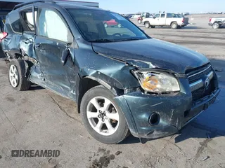 2010 Toyota RAV4 Ltd with VIN JTMDF4DV1A5030948, listed as a IAAI auction lot 41773340 with 165,859 mi miles. Bid and sale history available at carsss.com. Image 1.