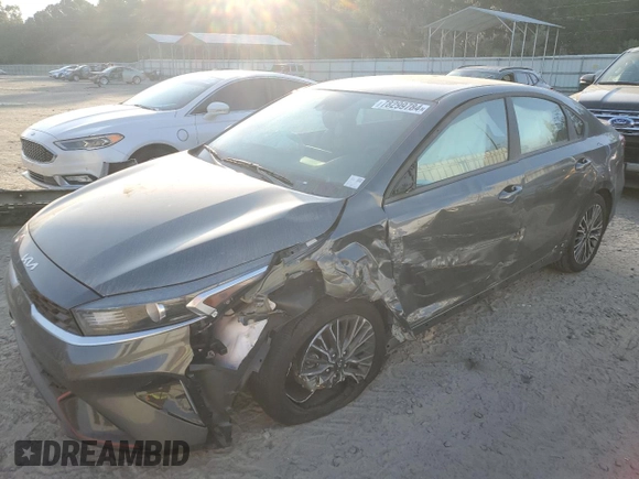 2024 Kia Forte GT-Line with VIN 3KPF54ADXRE775494, listed as a Copart auction lot 56129215 with Not Provided miles and Salvage Title. Bid and sale history available at carsss.com. Image 1.