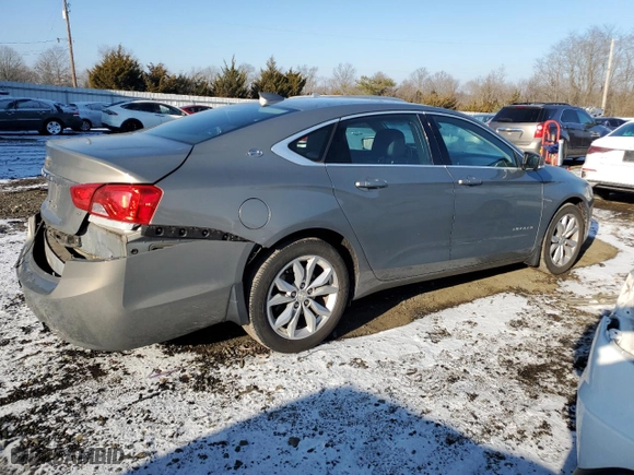 2018 Chevrolet Impala LT with VIN 2G1105SA9J9101349, listed as a Copart auction lot 88974885 with 156,322 mi miles and Salvage Title. Bid and sale history available at carsss.com. Image 3.