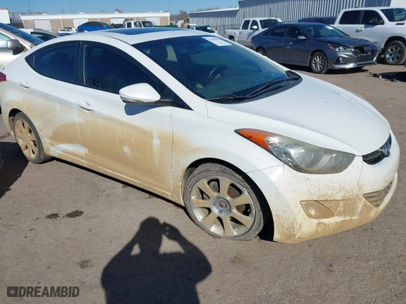 2012 Hyundai Elantra GLS with VIN 5NPDH4AE1CH084512, listed as a IAAI auction lot 41415995 with 140,152 mi miles. Bid and sale history available at carsss.com. Image 1.