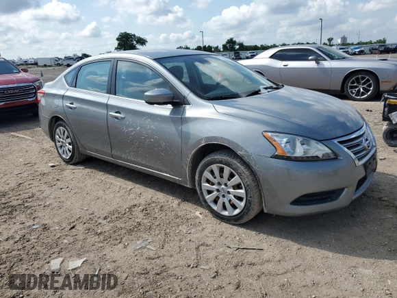 2014 Nissan Sentra SV with VIN 3N1AB7AP0EL636322, listed as a Copart auction lot 56255215 with 137,778 mi miles and Clean Title. Bid and sale history available at DreamBid. Image 4.