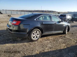 2011 Ford Taurus SEL with VIN 1FAHP2EWXBG164007, listed as a Copart auction lot 50176575 with 257,154 mi miles and Salvage Title. Bid and sale history available at carsss.com. Image 3.