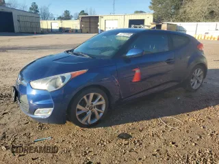 2017 Hyundai Veloster with VIN KMHTC6AD5HU307852, listed as a Copart auction lot 47191995 with 167,769 mi miles and Salvage Title. Bid and sale history available at carsss.com. Image 1.