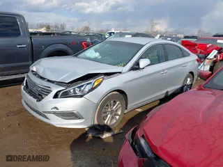 2017 Hyundai Sonata SE with VIN 5NPE24AFXHH516990, listed as a IAAI auction lot 41695516 with 94,283 mi miles. Bid and sale history available at carsss.com. Image 18.