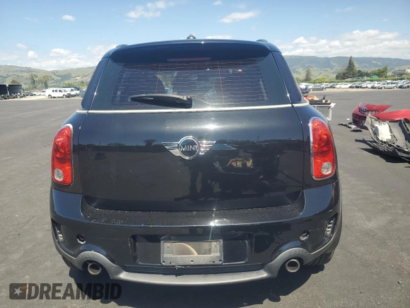 2012 MINI Countryman S with VIN WMWZC5C50CWL56515, listed as a Copart auction lot 54941145 with 121,012 mi miles and Clean title. Bid and sale history available at DreamBid. Image 6.