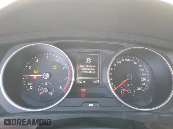 2019 Volkswagen Tiguan S z VIN 3VV0B7AX6KM015635, wystawiony jako Copart lot #47340135 z przebiegiem 156 774 mil mil oraz Szkoda całkowita • Salvage title. Historia ofert i sprzedaży dostępna na DreamBid. Obrazek 9.