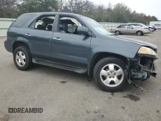 2006 Acura MDX with VIN 2HNYD18206H514609, listed as a Copart auction lot 73225284 with 0 mi miles and Salvage Title. Bid and sale history available at carsss.com. Image 4.