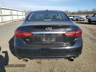 2020 Infiniti Q50 Pure with VIN JN1EV7AR0LM252893, listed as a Copart auction lot 45655065 with 70,771 mi miles and Salvage title. Bid and sale history available at DreamBid. Image 6.