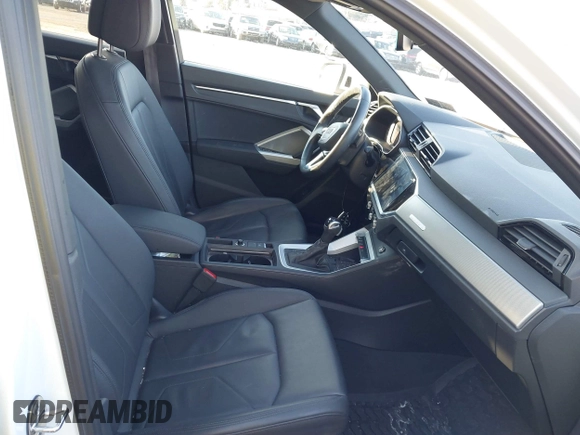 2023 Audi Q3 S line Premium Plus with VIN WA1EECF37P1025146, listed as a IAAI auction lot 41520532 with 36,717 mi miles and . Bid and sale history available at DreamBid. Image 5.