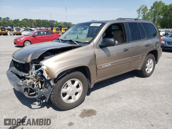 2003 GMC Envoy SLT с VIN 1GKDT13S132191047, выставлен на аукционе Copart как лот 53000825 с пробегом 180 050 миль миль и Списание • Salvage title. История ставок и продаж доступна на DreamBid. Изображение 1.
